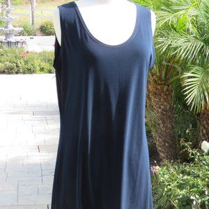 PLANET Lauren Grossman Sz 2 Dark Blue  Long Top